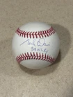 Mark Davis signed OML baseball w/ 89 NL CY inscription ** Beckett **