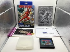 Shinobi Second Release ESRB K-A Sega Game Gear, 1991 CIB Complete with/Manual