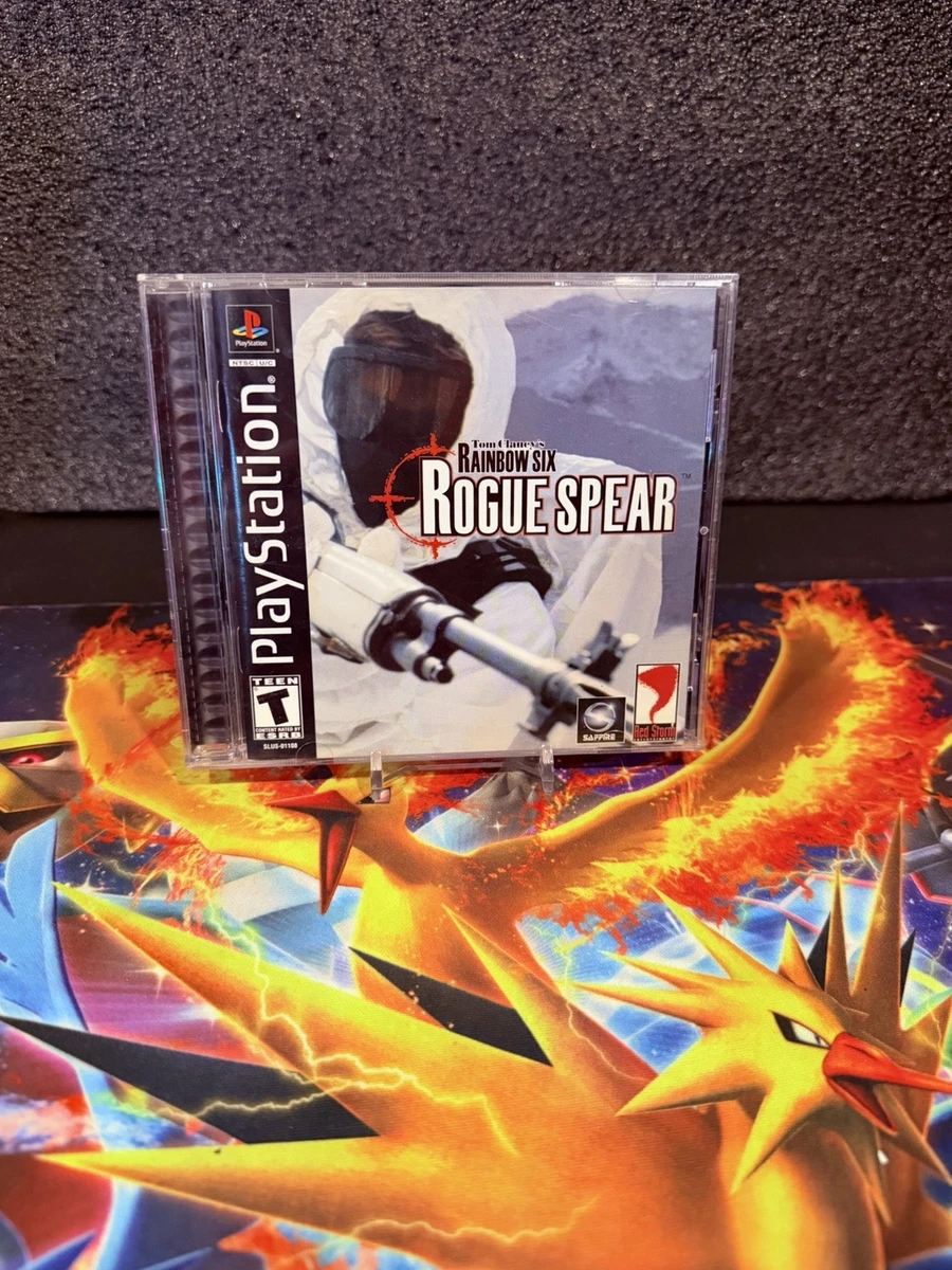 Jeu PS1 Tom Clancy's Rainbow Six Rogue Spear - Complet - Version FR PAL - État Correct Et Fonctionnel