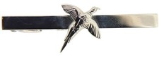 David Van Hagen Mens Pheasant Country Tie Bar - Silver