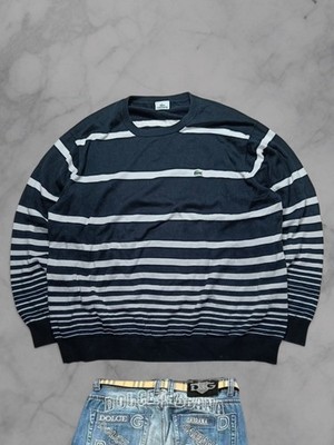 Lacoste Pullover Größe XL Herren Pashastyle Schwarz Weiß