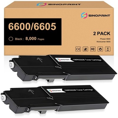 106R02228 High CapacityBlack Toner Cartridge for Xerox Phaser 6600 Workcenter...