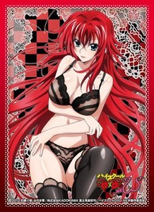 rias gremory card sleeves High School DXD Movic 17 Sleeve – Sleever Queen taped shoulder Sleeves]Bushiroad Sleeve Collection - High
