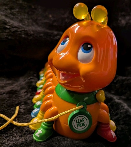 Leap Frog Alphabet Pal Caterpillar Orange baby toy genius music lights Works VTG - Picture 1 of 9
