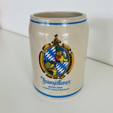 Bierkrug Bierseidel "Franziskaner-München"  Gastwirt Edmund Reinbold - 0,5 L