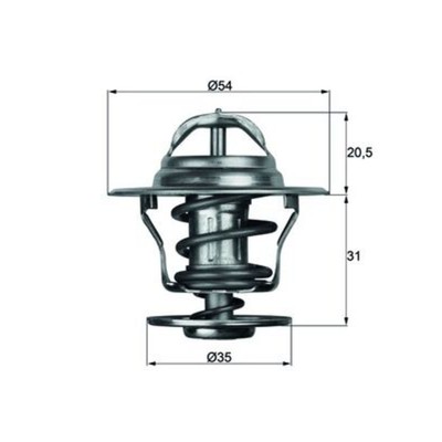 Thermostat, Kühlmittel MAHLE TX 13 87D