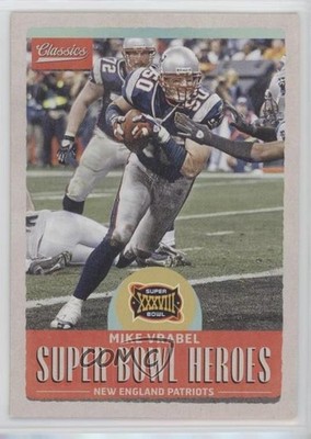 2017 Panini Classics Super Bowl Heroes Mike Vrabel #SBH-MV 0t2