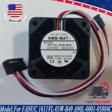 24VDC 0.07A 3-Pins Fanuc Cooling Fan For NMB-MAT 1611VL-05W-B49 A90L-0001-0580 C