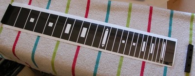New Version Lap Steel 22.5 RetroFit Kit NutBridge FretBoard E - C6 GeorgeBoards 