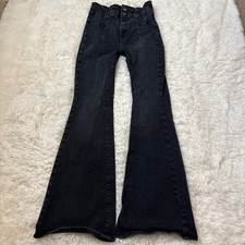 Free People We The Free Just Float On Flare Jeans Black 30