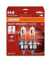 H4 GlÜHlampe, Fernscheinwerfer FÜR Vw, Ford, Renault - ams-OSRAM 64193NBS-2HB