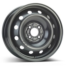 Stahlfelgen KFZ ALCAR STEEL 15" 6J 4x100 ET 43 60 NERO