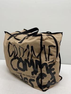 COMME des GARCONS Nylon Bag, Beige Print, OL-K202 | eBay