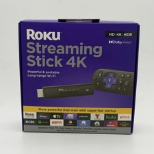 Roku Streaming Stick 4K/HDR/Dolby Vision Streaming Device with Roku Voice Remote