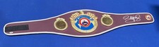 Manny Pacquiao Signed WBO Championship Boxing Replica Belt PSA