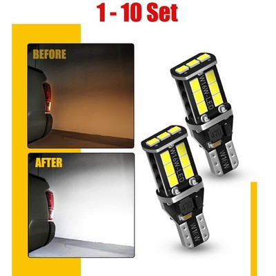2-20 LED Reverse Backup Light Bulbs T15 912 921 906 Extremely Bright White 6500K