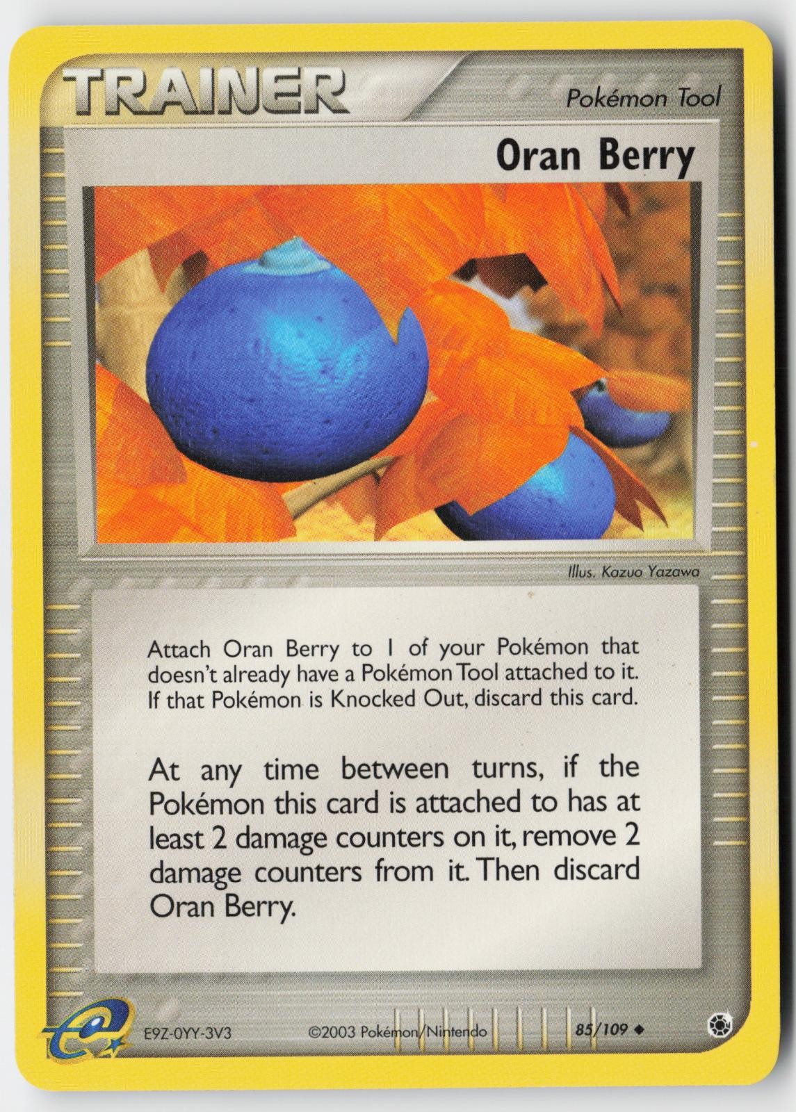Pokemon Oran Berry - 85/109 - Uncommon Ruby & Sapphire MP
