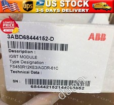 New In Box ABB ACS800 FS450R12KE3/AGDR-61C Drive Board + IGBT Board