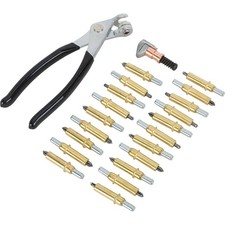Speedway Motors Cleco Sheet Metal Body Panel Tool Fasteners And Clamp Kit Speedway Motors Cleco Sheet Metal Body Panel Tool Fasteners And Clamp Kit