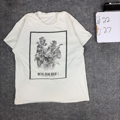 Metal Gear Solid 3 Snake Eater Video Game Shirt Size Large