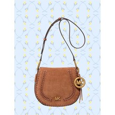 NWT Michael Kors Suede Josie Medium Whipstitc...