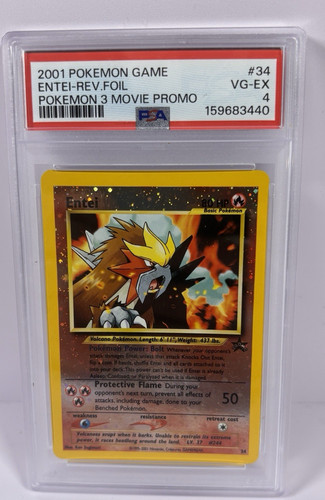 Entei graded PSA 4 for sale on eBay