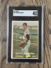 1957 Topps #212 Rocky Colavito RC SGC 4 VG-EX Rookie Cleveland Indians