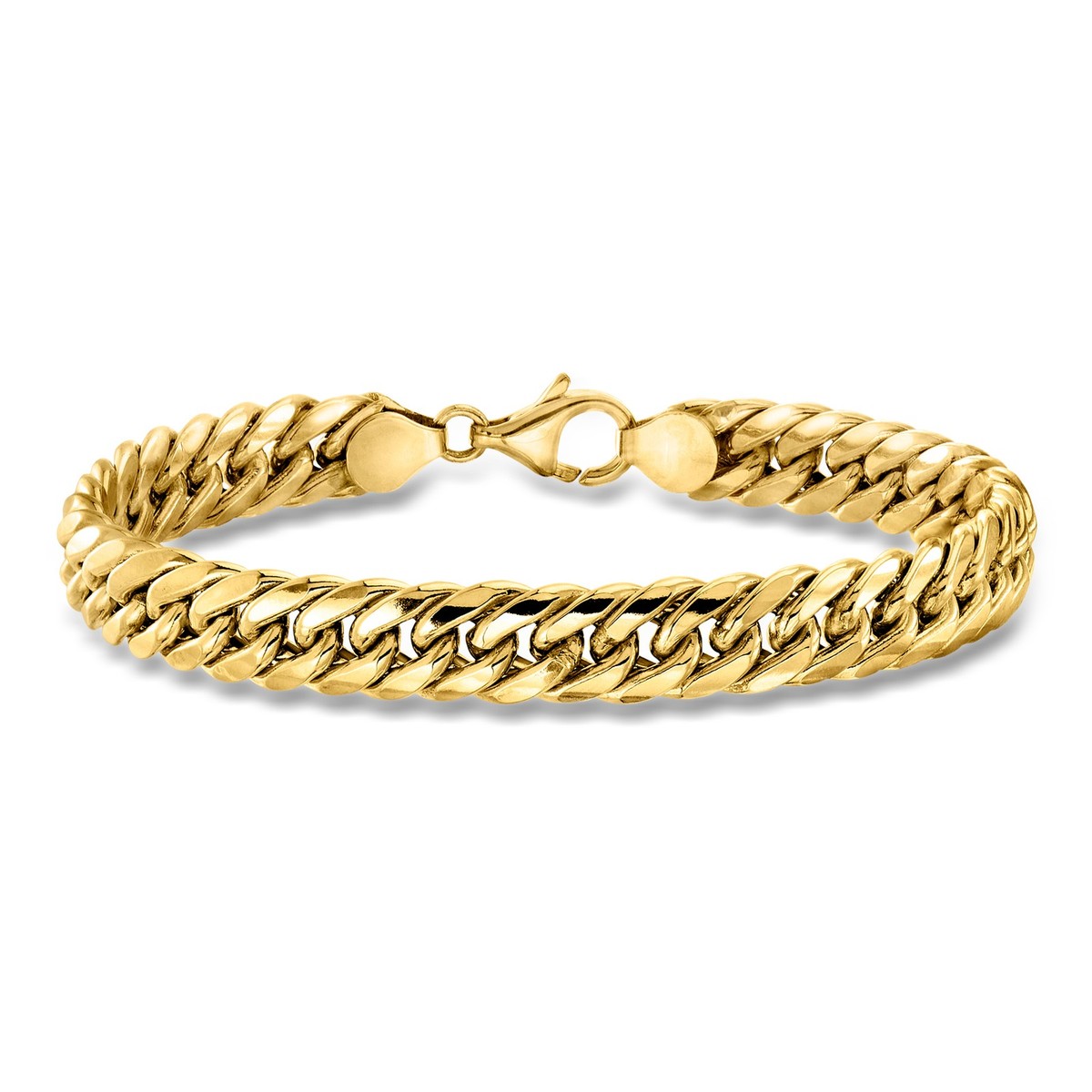 Ross-Simons Italian 18kt Yellow Gold Cuban-Link Bracelet | eBay