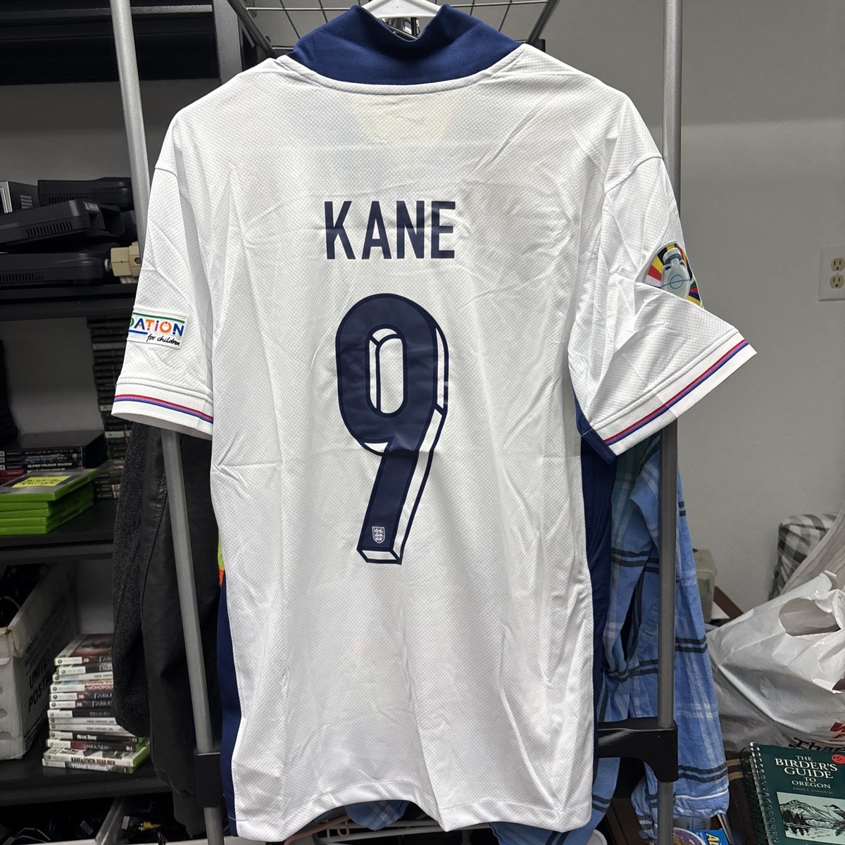 Harry Kane #9 England team. Soccer jersey Men's Size M. | eBay