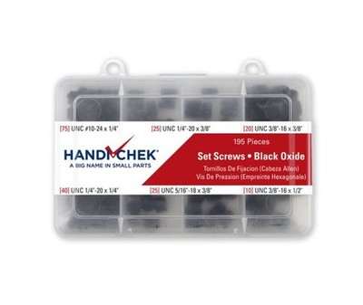 Set Screw Assort 195 Piece (2 Pieces)