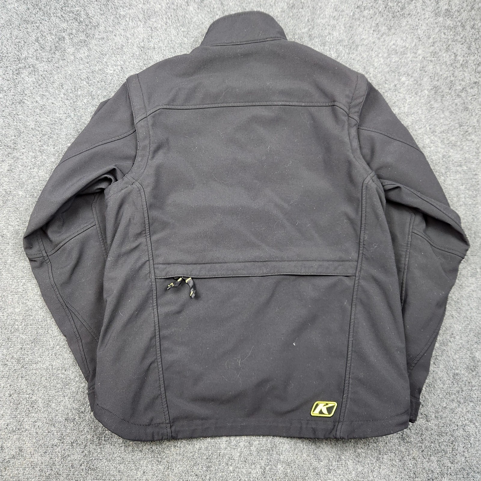 Klim Inversion Jacket Mens Medium Black Softshell Gore Windstopper Snowmobile