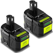 2Pack 9.0Ah For RYOBI P108 18V For One Plus High Capacity Lithium Ion Battery