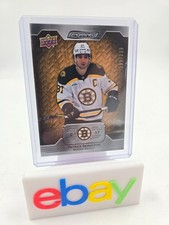 2023-24 Upper Deck Engrained Patrice Bergeron Oak Base Card /299 #98 SP