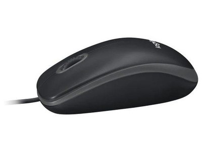 Logitech 910-001439 B100 Optical USB Mouse - Black