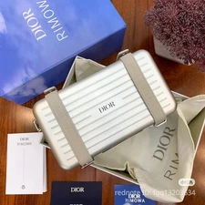 Dior x Rimova Silver Crossbody Bag