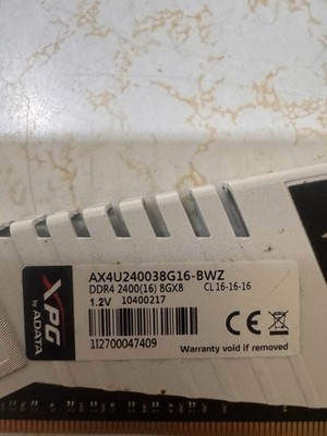 ADATA XPG DDR4 2400 8GB DIMM Desktop Memory RAM AX4U240038G16-BWZ
