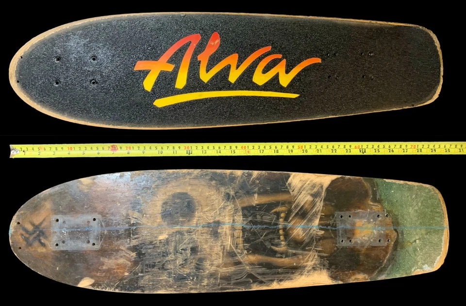 Alva 1978 8x30" skateboard deck - Image 1 of 1