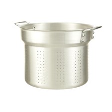 Crestware PASTA20IL 20 qt Aluminum Blanching Pot Perforated Insert