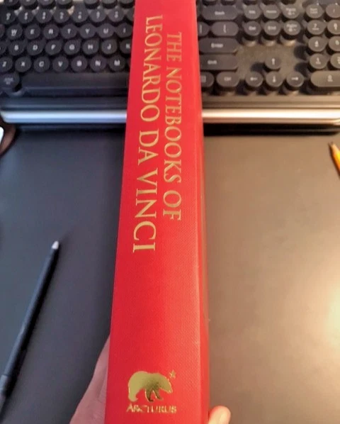 Notebooks of Leonardo Da Vinci (Arcturus Publishing Co, Hardback 2023) Foto 2 de 4