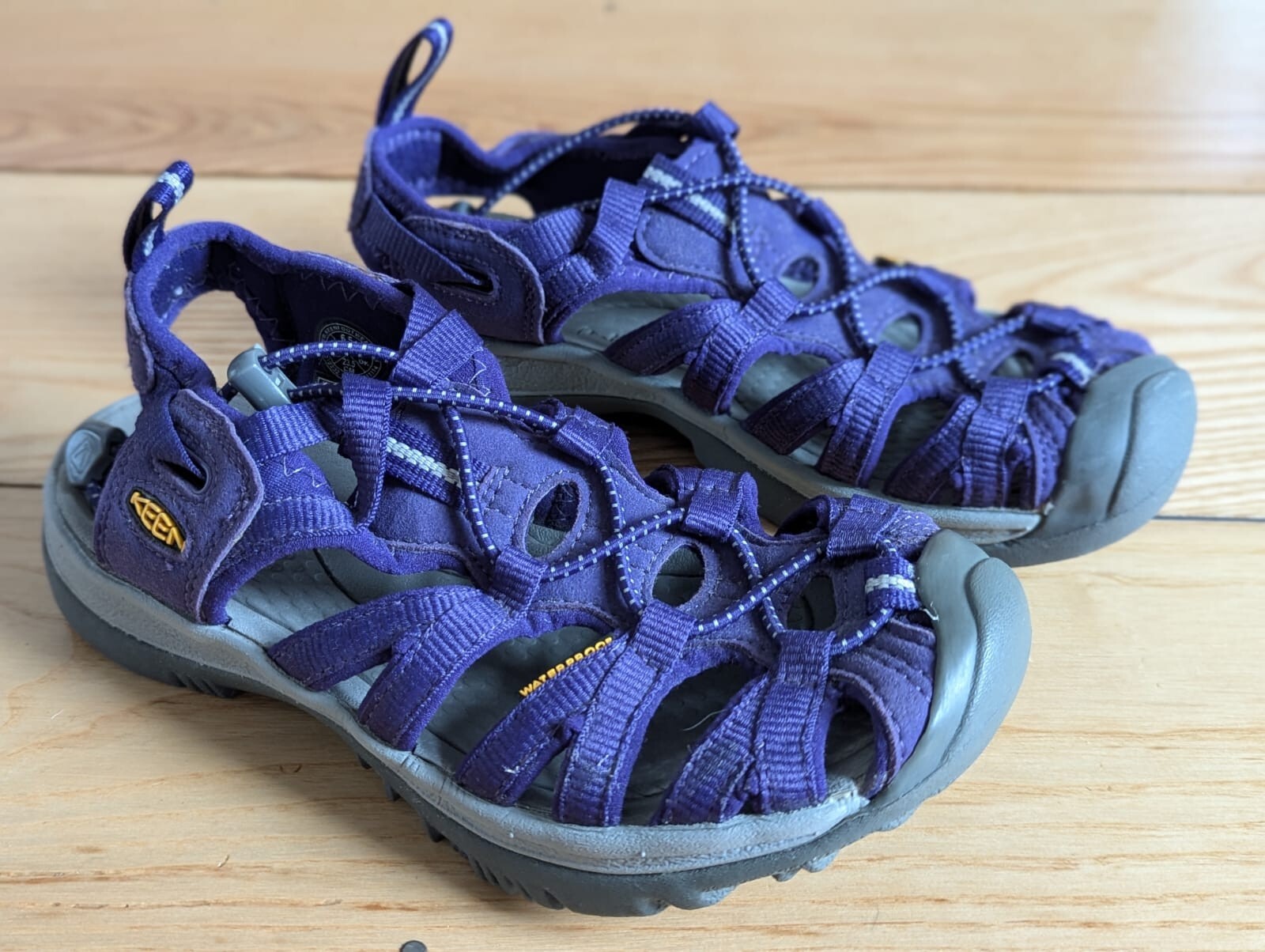 KEEN LINEA DONNA SCARPE WHISPER WATER VIOLA TAGLIA 4 NUOVE DI ZECCA