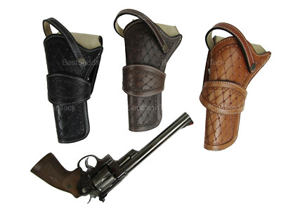 LEATHER HOLSTERS REVOLVER GUN SINGLE ACTION WESTERN SIX SHOOTER