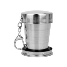 Folding Stainless Steel Cup Telescopic Travel Collapsible Camping Drinkware UK