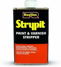 Rustins  Strypit Paint  Varnish Stripper  For Wood Metal  250ML  500ML  1L