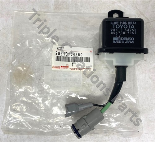2861054250 Genuine Toyota Relay Assy Glow Plug 28610-54250 OEM - Picture 3 of 4