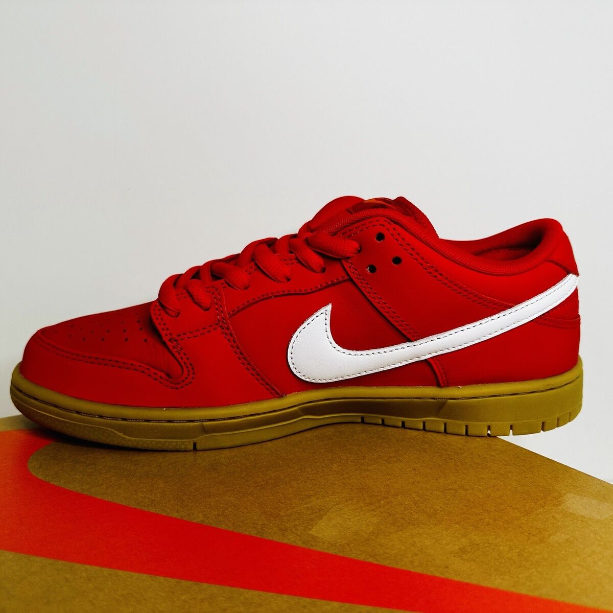 Nike SB Dunk Low University Red Gum FJ1674-600 Size 9 | eBay Nike SB Dunk Low University Red Gum FJ1674-600 Size 9 | eBay