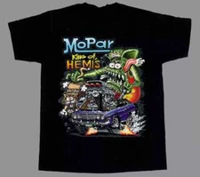 Collection Ed Roth Rat Fink Short Sleeve Black S-5XL Unisex T-shirt