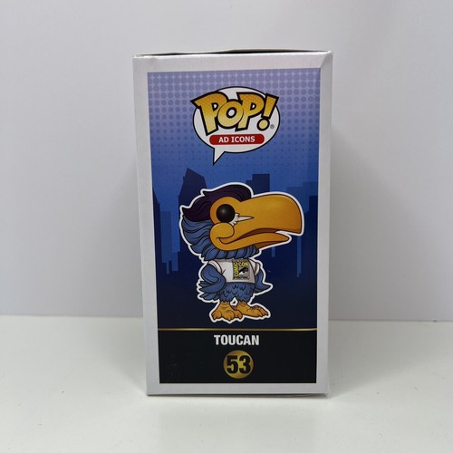 Funko Pop! Toucan Vaulted 2019 Summer Convention Exclusive SDCC Ad Icon #53 NIB - Picture 3 of 5