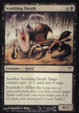 Scuttling Death - Champions of Kamigawa: #142, Magic: The Gathering Nm R201