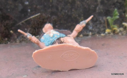 REAMSA FAR WEST / FIGURINE COWBOY AVEC 2 REVOLVERS NO JECSAN COMANSI STARLUX - Imagen 6 de 6