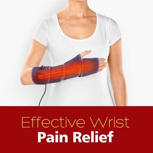 Flexible Heating Pad Wrap 45" x 3.5" for Elbow Wrist, Ankle & Body Pain-Relief - Bild 2 von 10